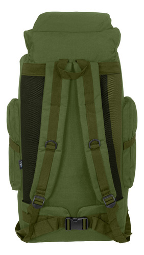 Mochila Camping Mochilero Litros 70 Camping Trekking +envio Verde