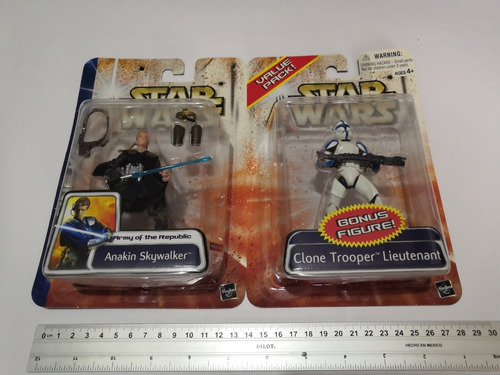 Clone Wars Anakin Skywalker Clone Trooper O Yoda & Commander