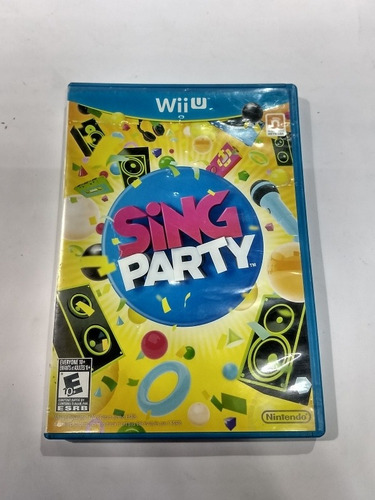 Sing Party Nintendo Wiiu Con Micrófono 