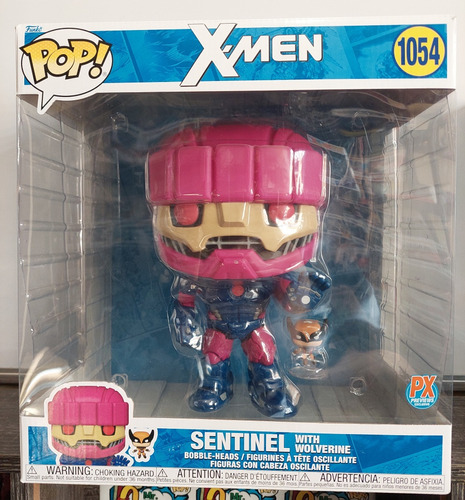 Funko Pop X-men Sentinel With Wolverine #1054 Px Exclusive**