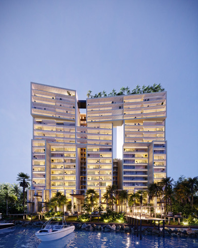 Departamento En Venta En Cancún, Blas, Acabados De Lujo En Todo El Desarrollo