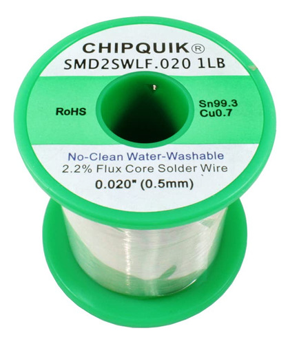 Chip Quik Smd2swlf.020 - Alambre De Soldadura Lf De 1 Libra