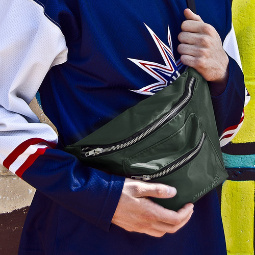 Imagen 2 de 5 de Riñonera Rooster Bright Verde