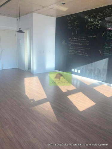 Sala Para Alugar, 82 M² Por R$ 3.059,97/mês - Granja Viana - Cotia/sp - Sa0118