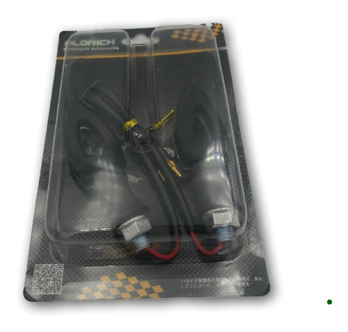 Imagen 2 de 2 de Luz Cruce Led Ar006 Par Luz Amarilla Moto
