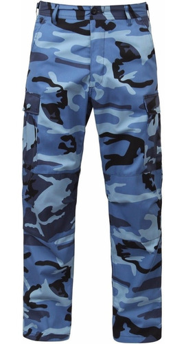 Pantalon Camuflado Americano Us Army- Sky Blue