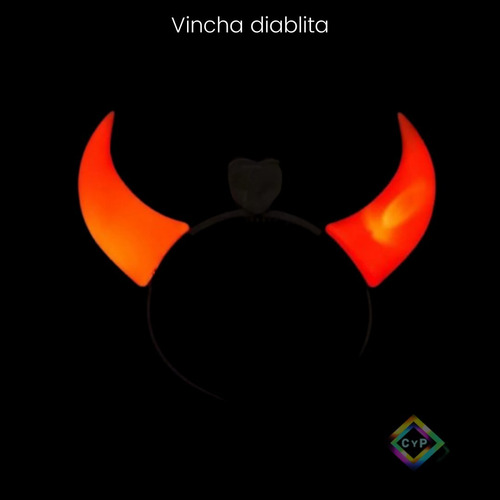 Imagen 3 de 10 de Combo Vinchas Surtidas X 20 Unidades Led Luminosas Vincha