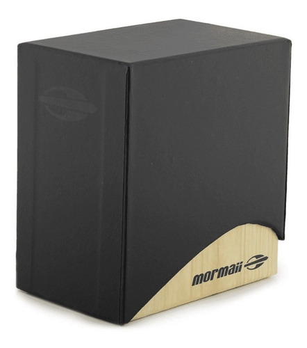 Relógio Masculino Mormaii Maui Preto Dourado Aço Metal Mo2115aa/4p Original C/ Estojo