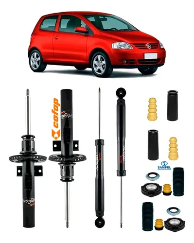 comprar 4 Amortecedor +kit Diant\u002Ftras Fox 07 08 09 10 Cofap Sampel