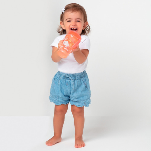 Copo 360 Graus De Treinamento Bebe Com Alça Infantil Buba
