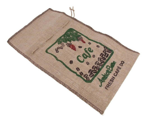 Grano De Café De Lino Almacenamiento Bolsa De Yute 1 Kg Grano De Café De Lino Almacenamiento Bolsa De Yute 1 Kg