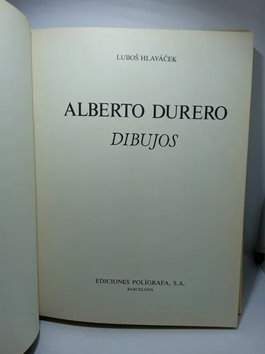 Alberto Durero - Dibujos - Arte - Gran Formato - Ed Poligraf (Usado)