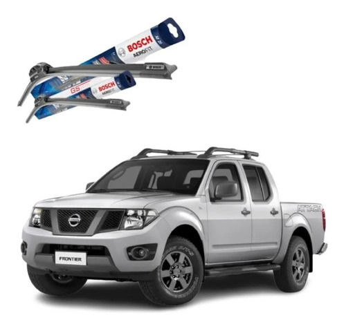 Escobillas X2 Limpiaparabrisas Aerofit Bosch Nissan Frontier