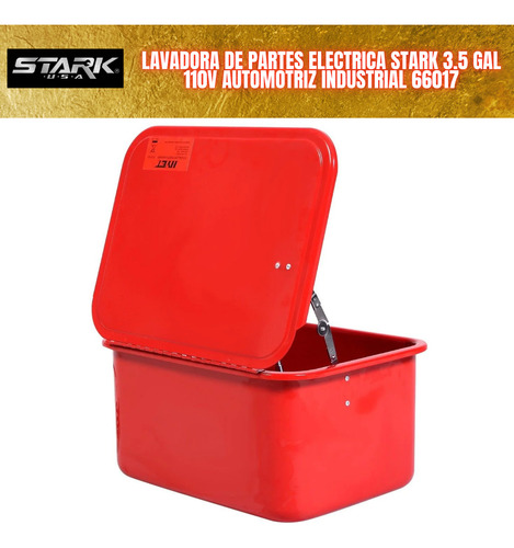 Lavadora De Partes 3.5 Gal Stark Tools 110v Automotriz 66017