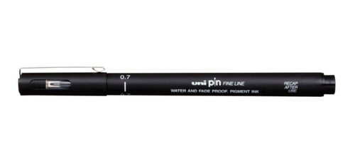 Estilografo De Graduación Negro Uni Pin De Uniball 0.7mm