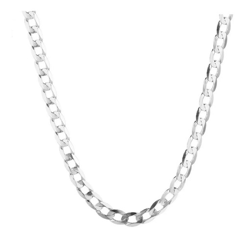  Cadena Hombre Collar Plata 925  60x4cm / Aranyjoyas 