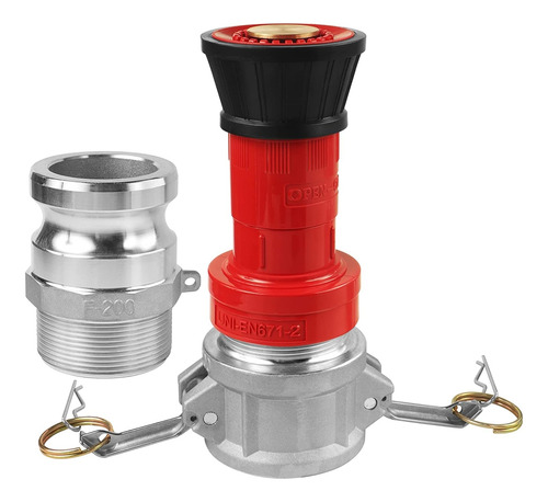 Boquilla Para Mangueras Contra Incendios, 2 Pulgadas, Nosh,
