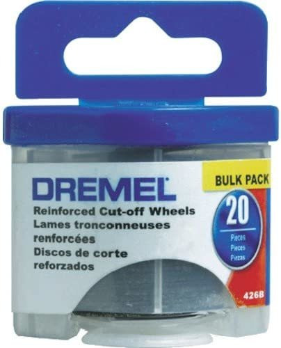 Dremel 426b - Ruedas De Corte Reforzadas De Fibra De Vidrio 