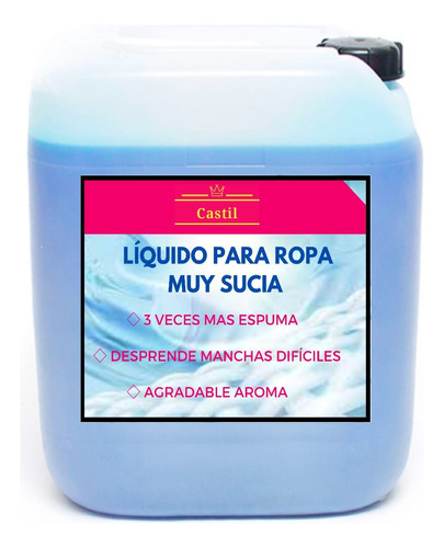 Detergente Liquido Para Ropa Muy Sucia Reforzado 2 0 L