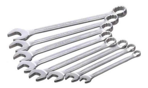 Jogo De Chave Combinada Em Suporte Com 8 Peças(8-19mm)