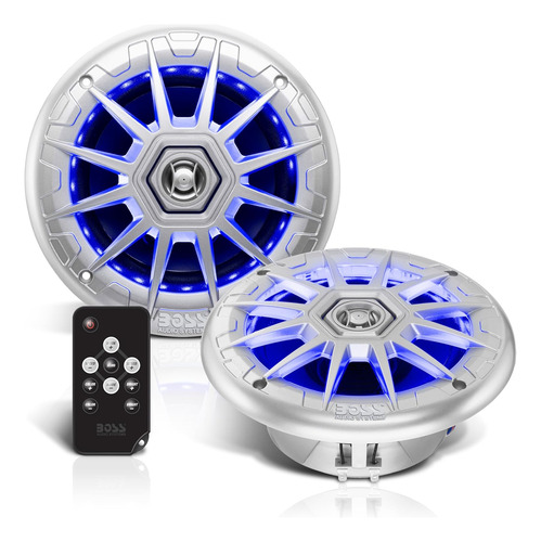 Altavoces Marinos De 165 Cm, 200 Vatios Máximo, Impermeables