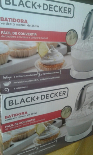 Batidora De Pedestal Black & Decker Blancas De Pedestal