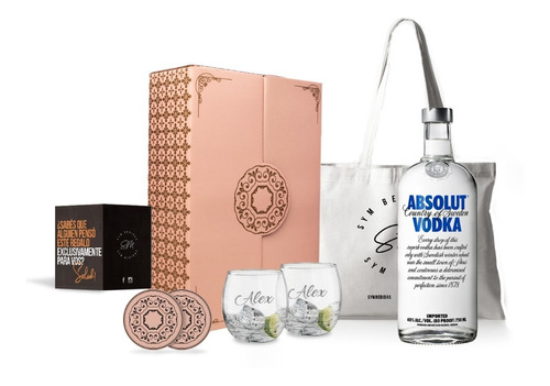 Experiencia Absolut Vodka Grabado 750ml Box