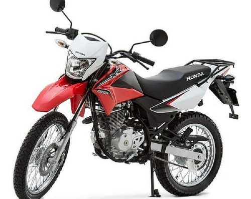 Imagen 2 de 3 de Salpicadera Delantera Para Honda Xr150 Mtc Roja