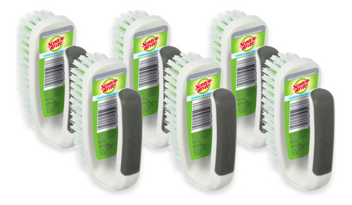 Cepillo Para Manos Y Uñas Scotch-brite (6 Cepillos En Total)