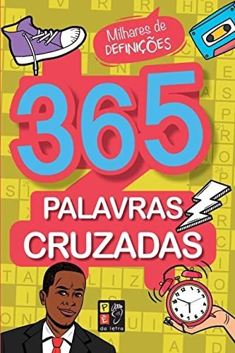 Libro 365 Palavras Cruzadas Capa Amarela De Pé Da Letra Pe D