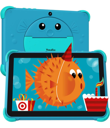 Tableta Android Para Niños De 10 Pulgadas Azul