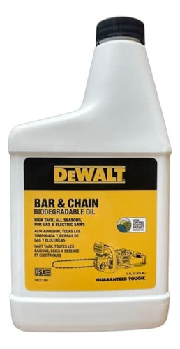 Dewalt Aceite De Motosierra Biodegradable De Alto Rendimient