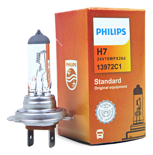 Lâmpada Biodo Branca H7 24v 70w Philips