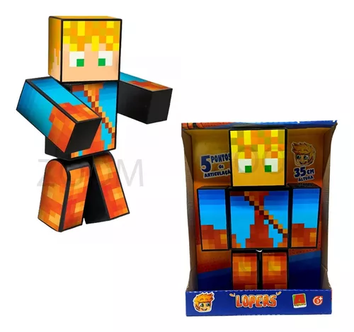 Boneco do Lopers - r MINECRAFT - Curta Loja - Produtos Licenciados  de Influenciadores