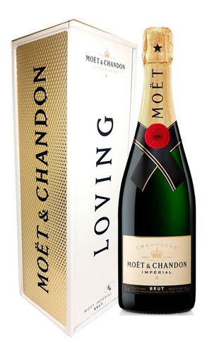 Champagne Moet Chandom Original-caja Hermetica