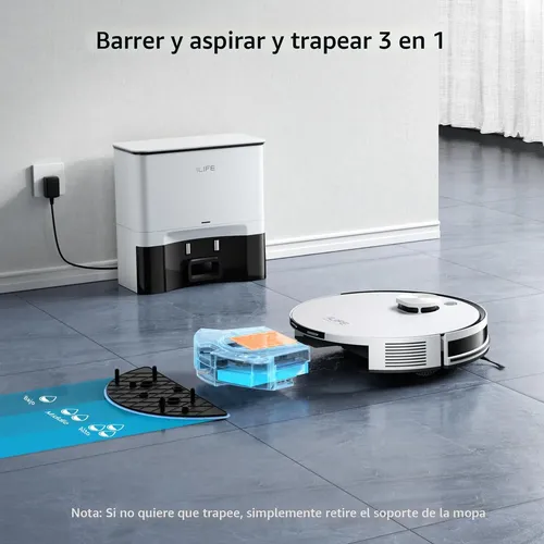 Robô Aspirador E Passa Pano Ilife A30 Pro 5000 Pa | Parcelamento