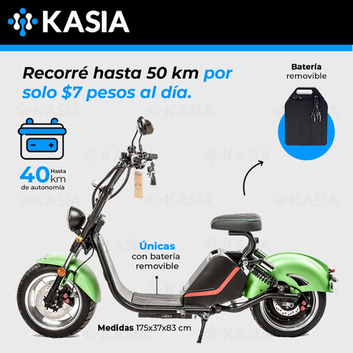 Moto Electrica Kasia City Coco Terra Nova Original Kasia