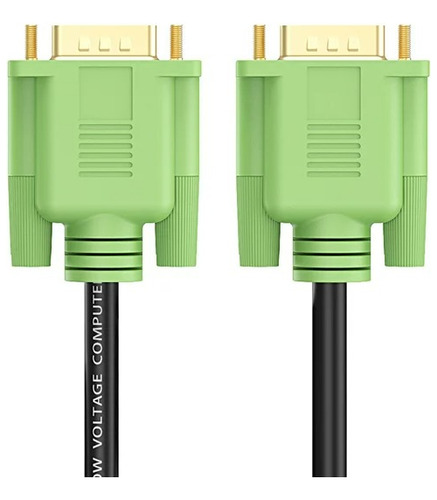 Cable De Video Vga A Vga Right Cable Color Verde