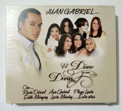 Juan Gabriel - El Divo Y Sus Divas - 2 Cds + 1 Dvd 