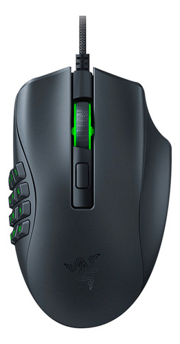 Mouse Ligero Para Juegos Razer Naga X Mmo Con Cable Rgb