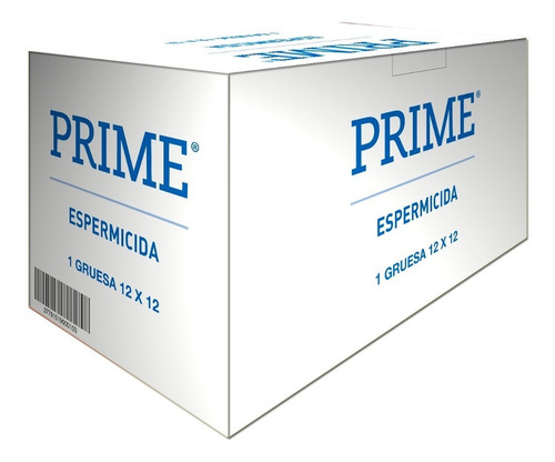 Preservativos Prime Espermicida X144 Unidades Menor Riesgo