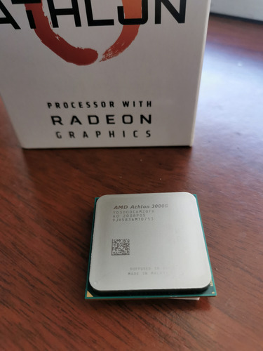 Procesador Amd Athlon 3000g 3.5ghz Dual-core Am4 Vega 3 (Usado)