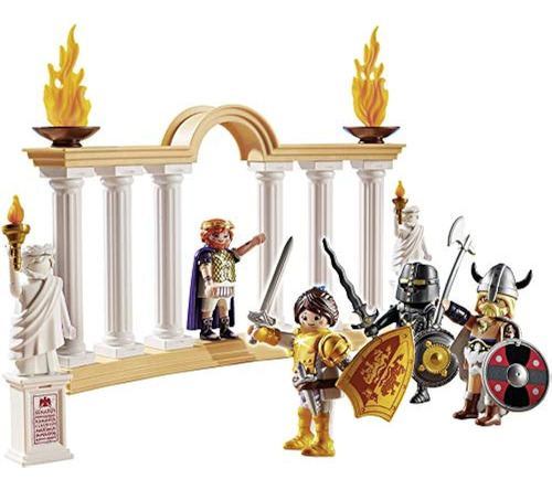 Playmobil: El Emperador De La Película Maximus En El Coliseo