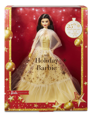 Boneca Barbie de Natal, de colecionador sazonal