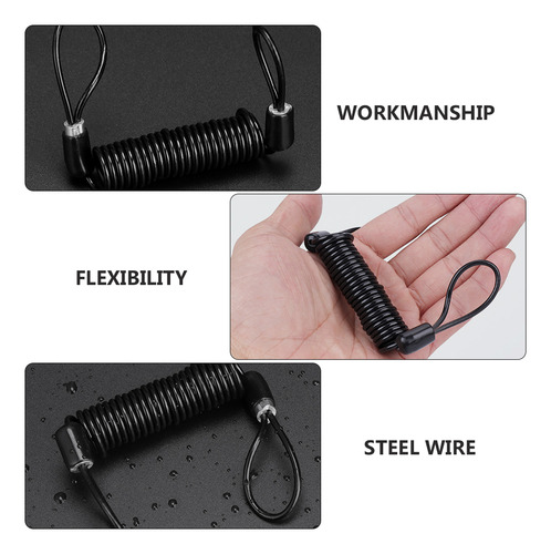 Cables De Bloqueo Antirrobo Profesionales Para Frenos De Dis