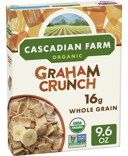 Cascadian Farm Cereal Orgnico - Graham Crunch  9,6 Oz.