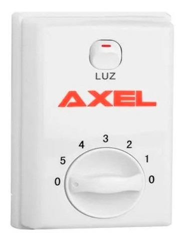 Imagen 2 de 4 de Ventilador Techo Chapa Axel Con Plafon Luz Potenciado 5 Vel