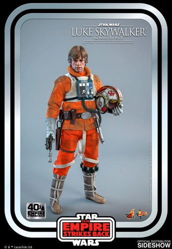 Luke Skywalker Snowspeeder Pilot Mms585 Hot Toys 1/6 Esb