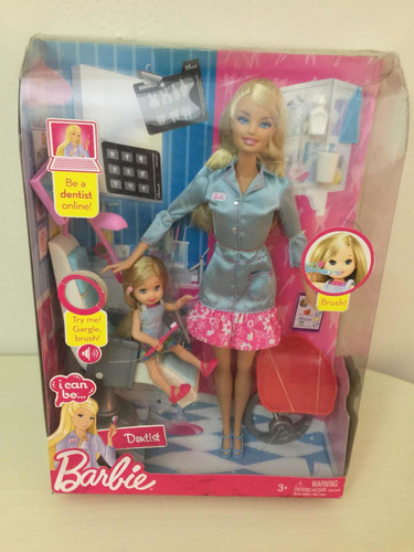 Barbie Odontologa Con Kelly Y Acesorios