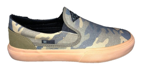 Zapatillas Slip On Dc Shoes Trase Tx Camo Caramelo Original